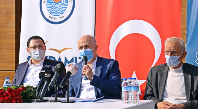 Erzurum Büyükşehir Belediyesi Mersin Akdeniz'e Park Yapacak