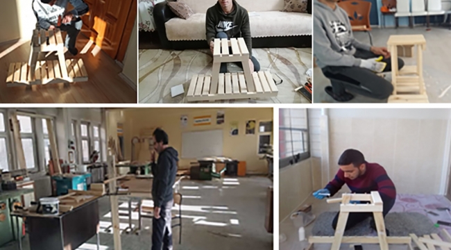 İşitme Engelli Öğrencilere 'Atölye Evim' Projesi
