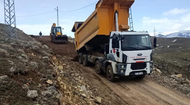 Çat Belediyesi'nden Hizmette Bahar Seferberliği