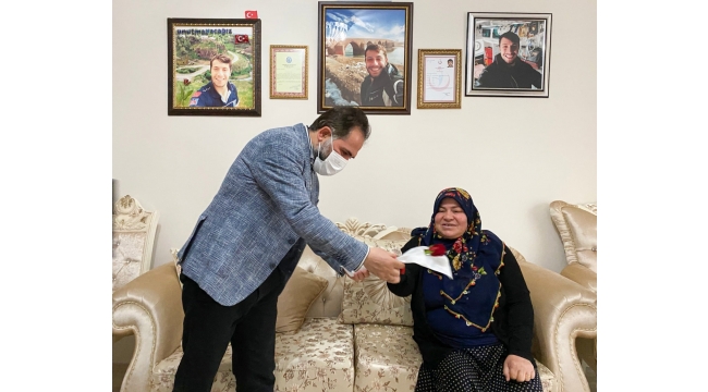 Başkan Uçar Şehit Annelerini Unutmadı