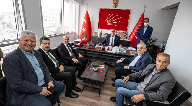 Başkan Soyer'e Erzurum'da yoğun ilgi 