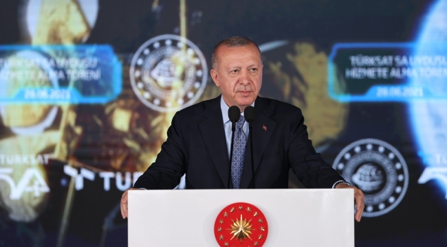 Cumhurbaşkanı Erdoğan: "Her alanda kritik öneme sahip dijital altyapıyı daha da geliştirmekte kararlıyız"