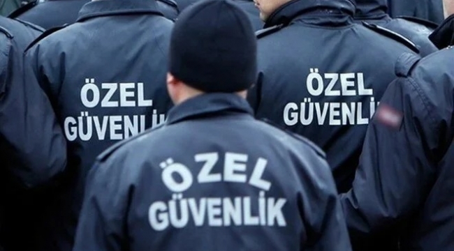 Özel güvenlik yönetmeliği değişti