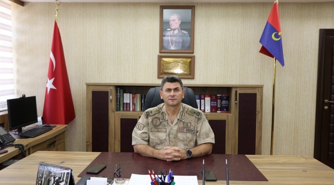 Erzurum İl Jandarma Komutanı Tuğgeneral Ali Gemalmaz'dan Veda Mesajı
