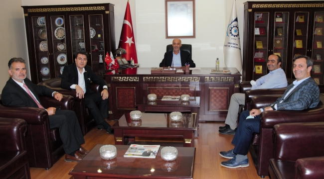 Milletvekili Aydemir'den Başkan Yücelik'e Ziyaret