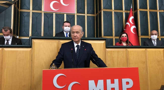 Bahçeli; CHP yönetimi PKK'yla helalleşmiş, terörle mücadeleye hayır demiştir