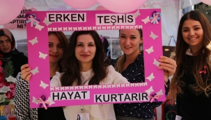 Erzurum'da Meme Kanserine Dikkat Çektiler 