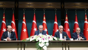 Cumhurbaşkanı Erdoğan, kamu işçilerinin zam oranını yüzde 45 olarak açıkladı