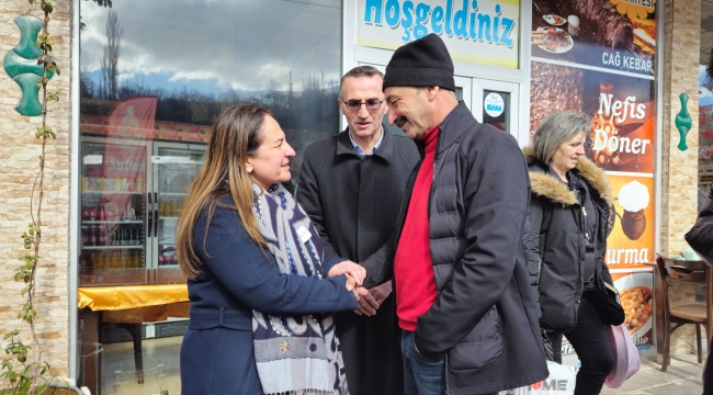 İYİ Parti Büyükşehir Adayı Uçar İspir ve Pazaryolunda Halkın Sorunlarını Dinledi