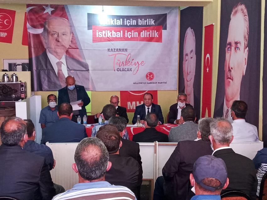 MHP Çat İlçe Kongresi Yapıldı