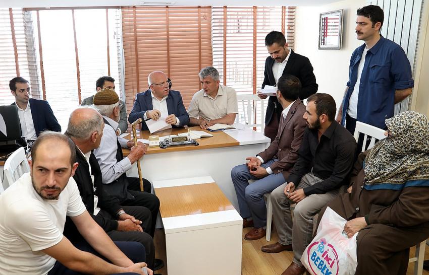 Başkan Sekmen'in 'Halk Günü'Hassasiyeti