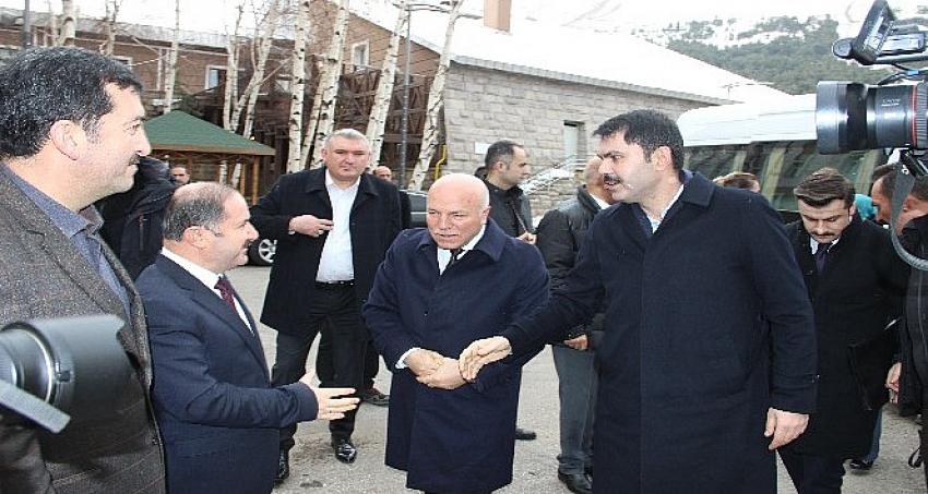 Çevre ve Şehircilik Bakanı Kurum Erzurum'da