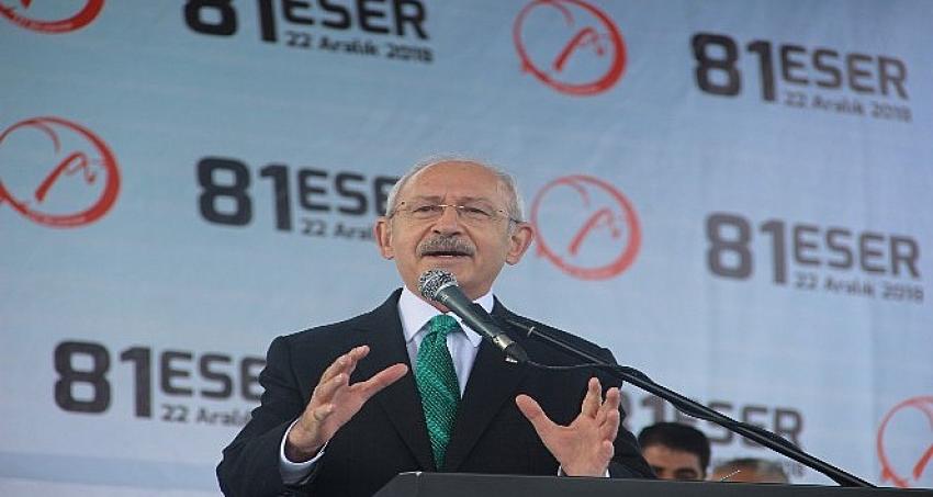 Kılıçdaroğlu:'1 Ocak 2019'dan itibaren bizim bütün belediyelerimizde asgari ücret net 2 bin 200 lira olacak'
