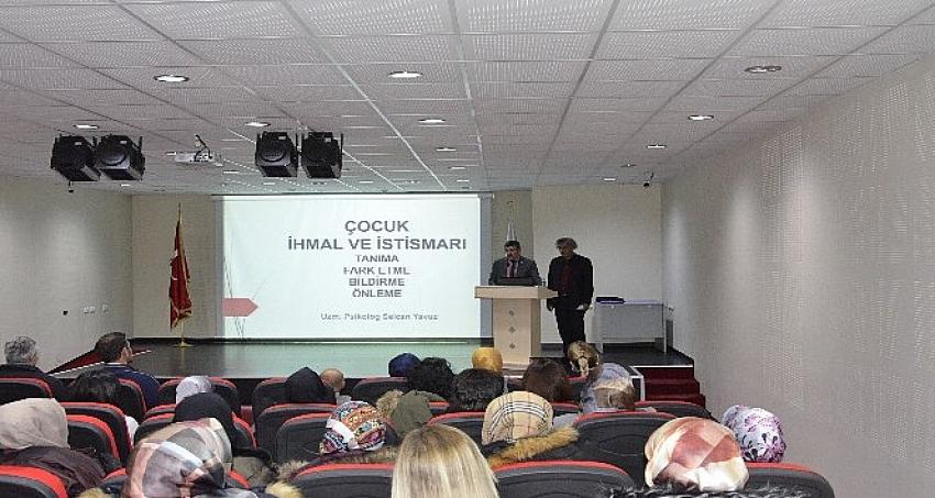 Erzurum'da 'Çocuk İhmal ve İstismarını Önleme'' semineri
