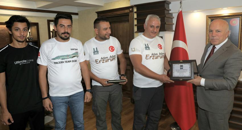 Büyükşehir'de "Adım adım Erzurum" buluşması