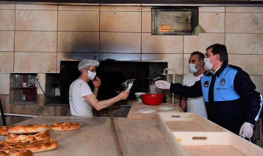 Yakutiye  Zabıtası Fırınları Denetledi