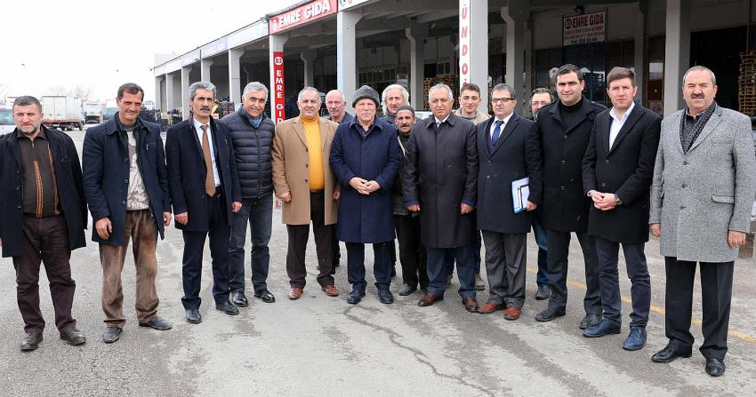 Başkan Sekmen Erzurum'u Karış Karış Geziyor