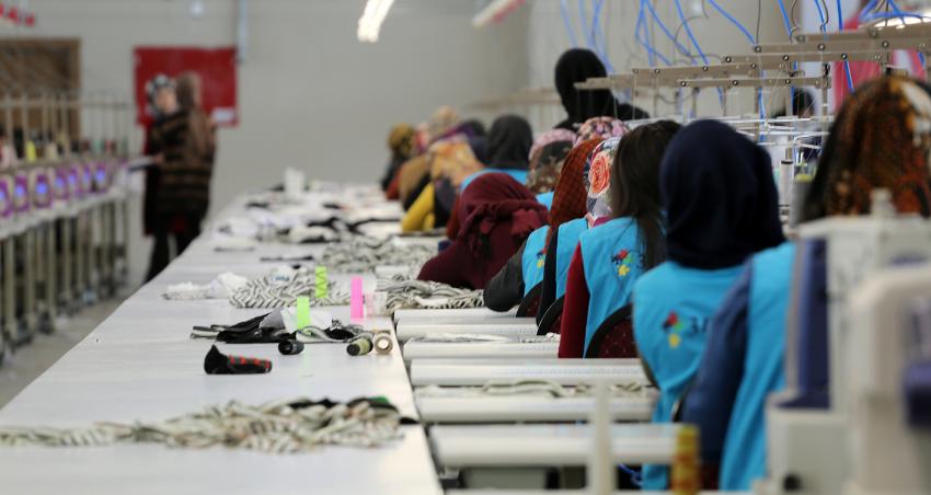 Erzurum'un İstihdamda Vizyon Projesi:'Tekstilkent'te Üretim Başladı'