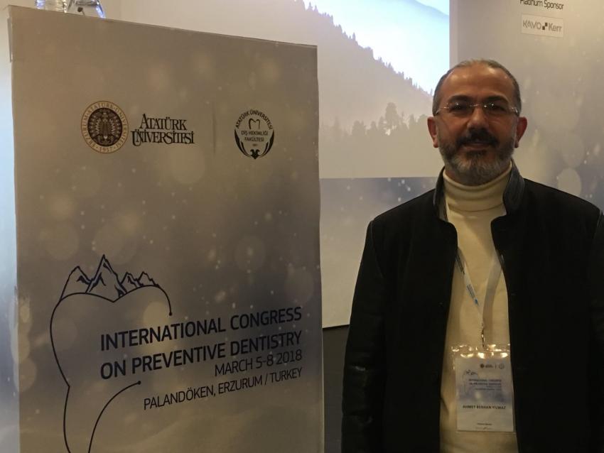 Uluslararası Koruyucu Diş Hekimliği Kongresi Erzurum'da başladı