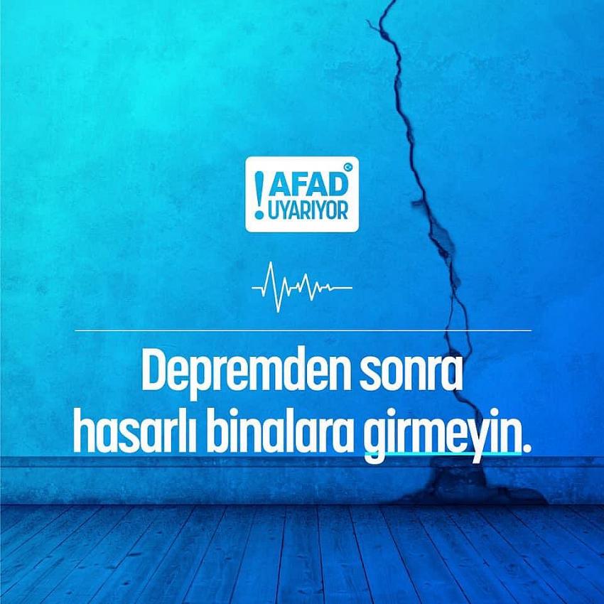 AFAD'tan Elazığ Depremi Açıklaması