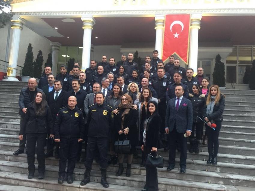 Polis Okulunda Azeri ve Türk vekilden Afrin'e selam