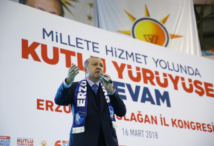 Cumhurbaşkanı Erdoğan:'Şimdi bir yandan Menbiç'e yöneleceğiz'