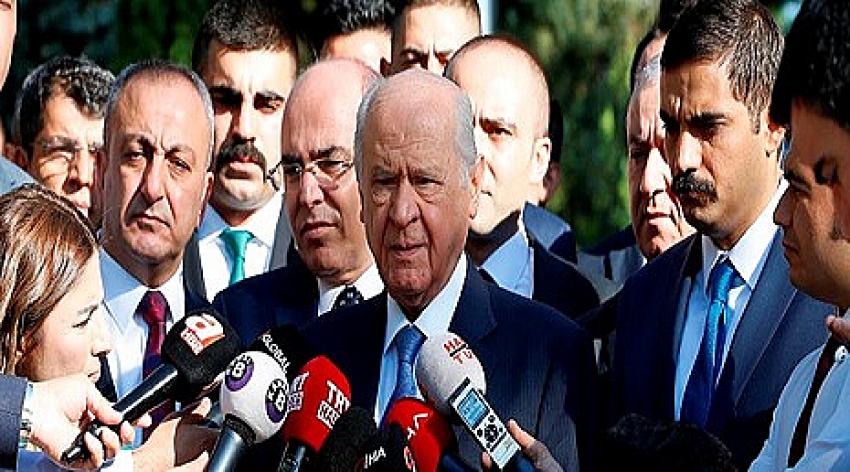 Devlet Bahçeli: Pazarlık içerisinde değiliz