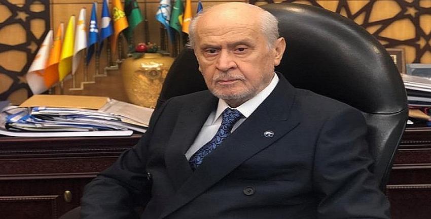 Devlet Bahçeli Mesaiye Başladı