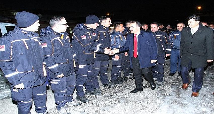 İçişleri Bakan Yardımcısı İsmail Çataklı'dan AFAD Erzurum'a Ziyaret