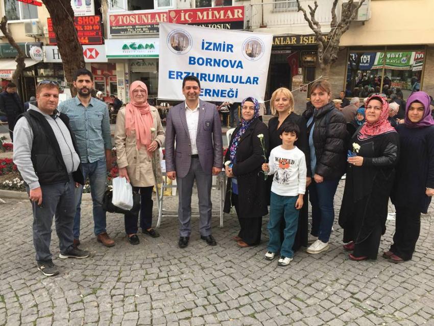 Bornova Erzurumlular Derneği Başkanı Gültekin'den Çanakkale Şehitleri Anma Mesajı