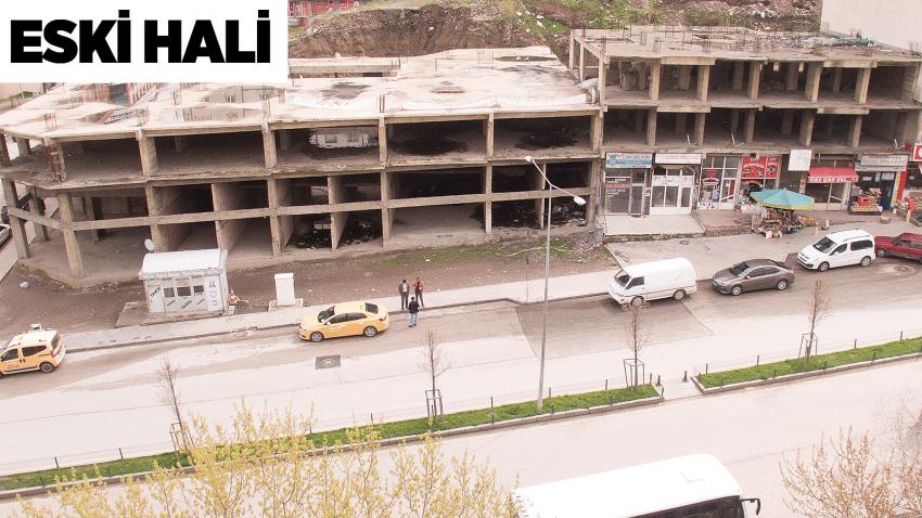 Bosna Caddesi'ndeki Metruk Yapılar Yıkıldı