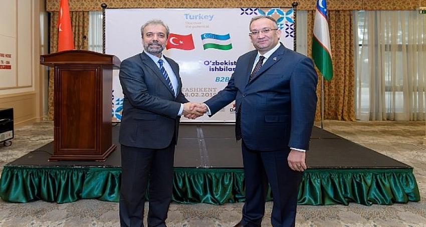 DAİB Yönetimi Kurulu Başkanı Tanrıver: "Özbekistan bölgemiz ihracat seferberliği için ciddi bir fırsat"