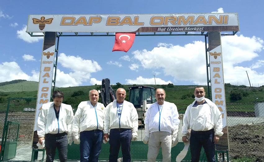 Erzurum'da bir ilk…'DAP Bal Ormanı'nın açılışı Şenkaya'da yapıldı