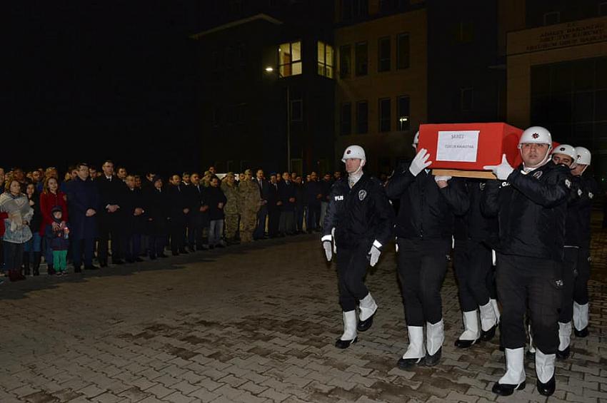 Şehit Gümrük Memuru memleketi Mersin'e uğurlandı