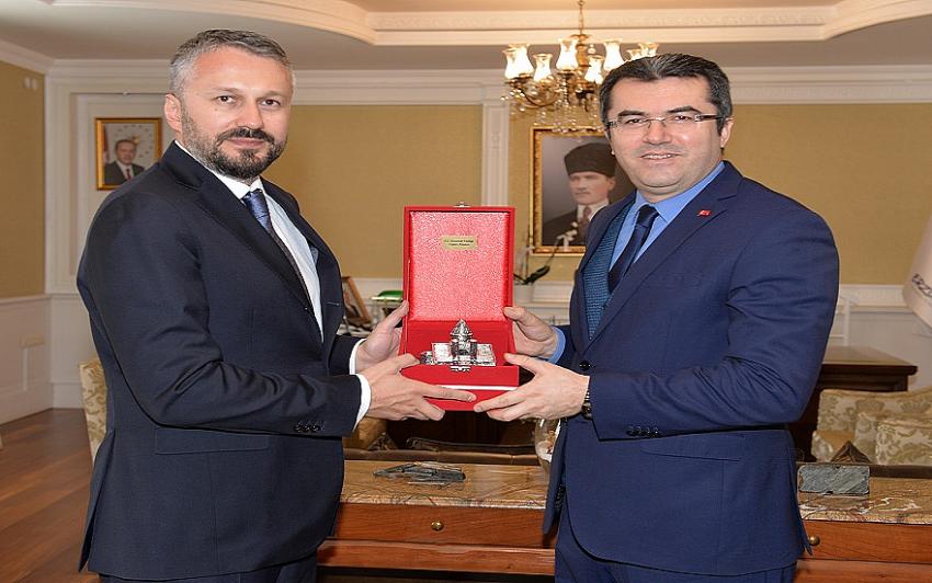 Romanya Büyükelçisi Gabriel Şopanda'dan Vali Memiş'e Ziyaret