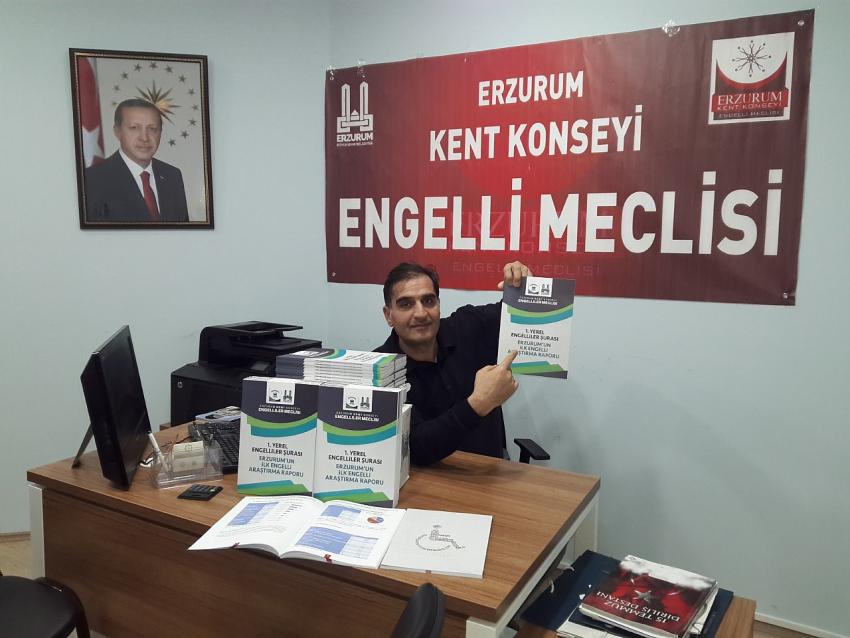 İşte Erzurum'un İlk Engelli Araştırma Raporu