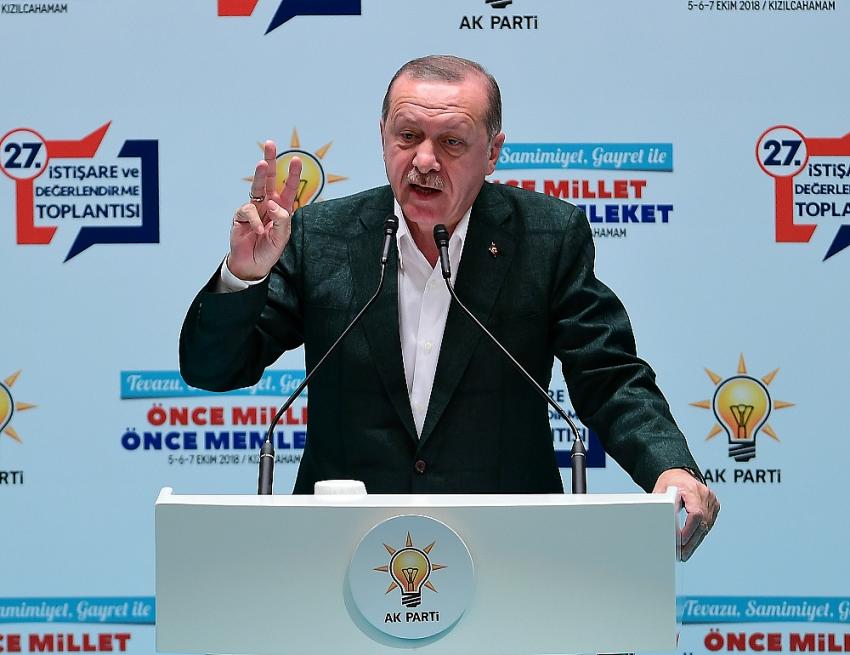 Cumhurbaşkanı Erdoğan;"Türkiye'de kriz yok"