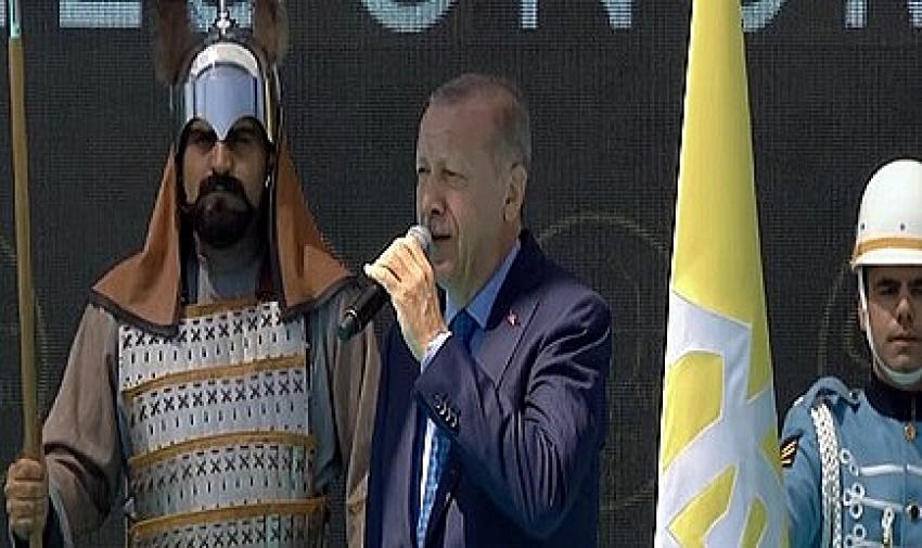 Erdoğan: Hiçbir siyasi veya ekonomik çıkar, bizi hakkı söylemekten alıkoyamaz