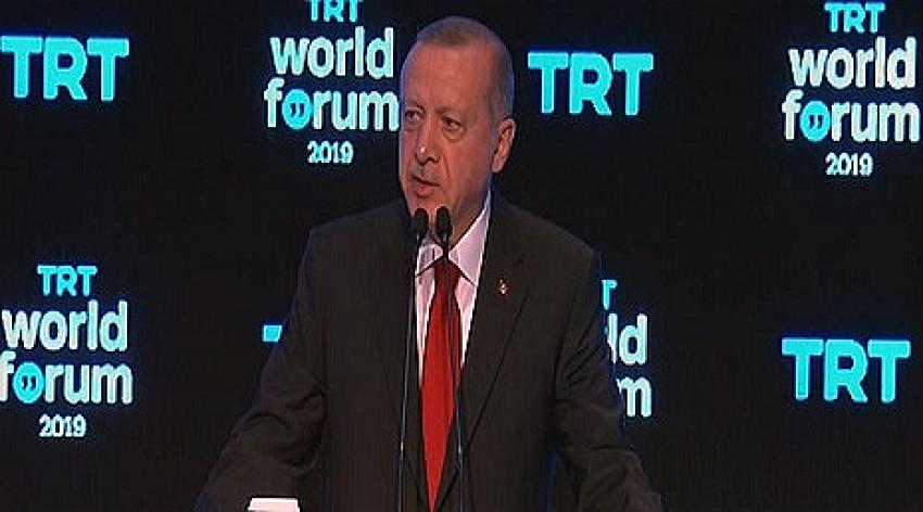 Cumhurbaşkanı Erdoğan: Teröristlerle masaya oturmadık oturmuyoruz ve oturmayacağız