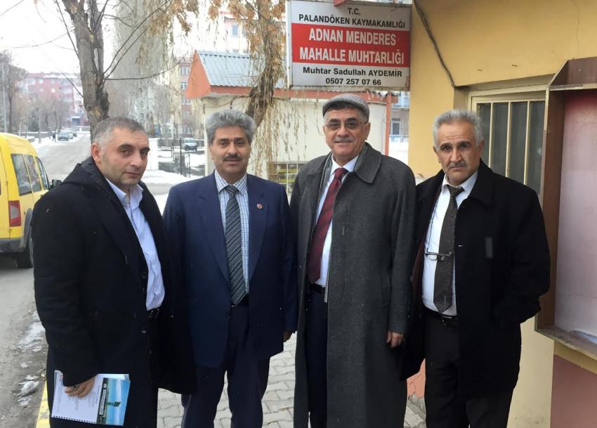 MUHTARLIK İŞLERİ DAİRE BAŞKANLIĞI'NDAN MUHTAR ZİYARETLERİ