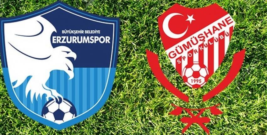 TFF 1. Lig için final maçı: Erzurumspor-Gümüşhanespor
