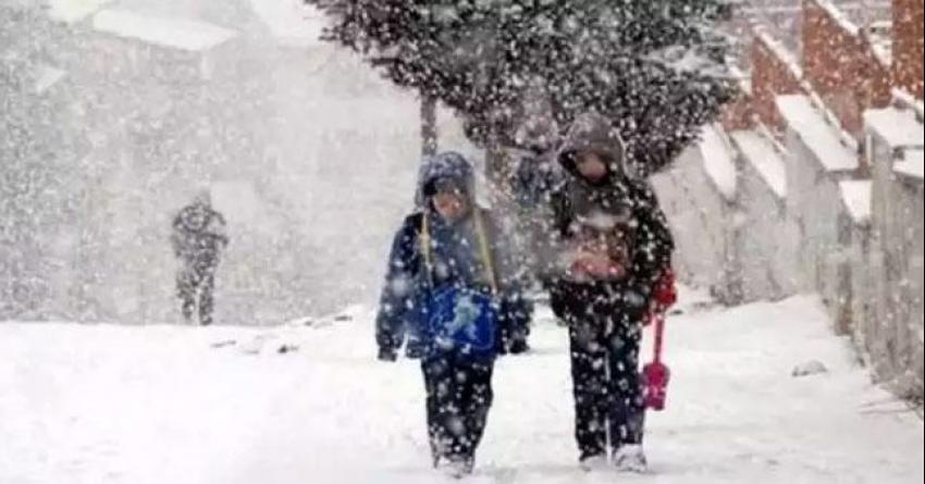 Erzurum'da Okul Tatili 1 Gün Daha Uzatıldı