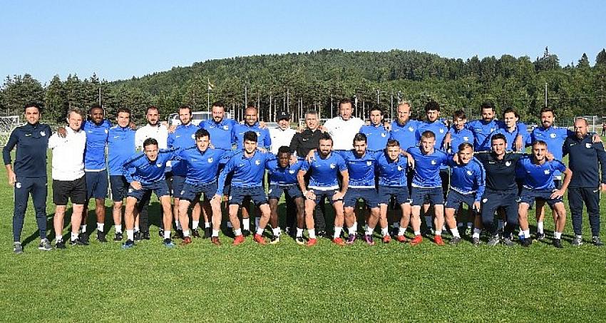 Erzurumspor, Topuk Yaylası'nda sezon hazırlıklarını sürdürüyor