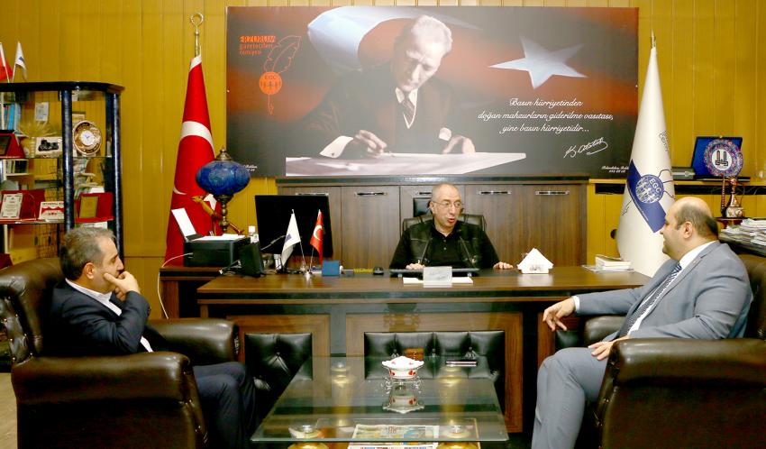 Başkan Orhan'dan basın STK'larına ziyaret