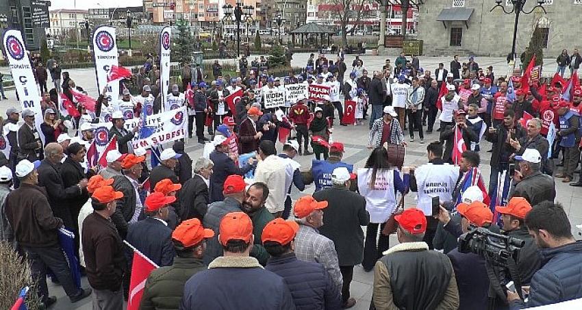 Erzurum'da 1 Mayıs Emek ve Dayanışma Günü