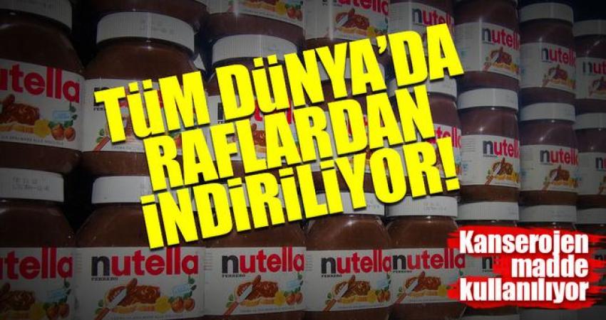 Nutella raflardan kaldırılıyor