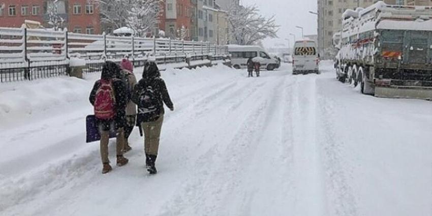 Erzurum ve İlçelerinde Okullar 1 Gün Tatil