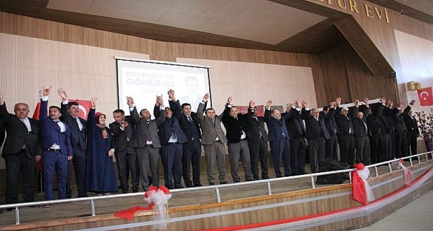 Oltu'da Cumhur İttifakı aday tanıtım toplantısı yapıldı