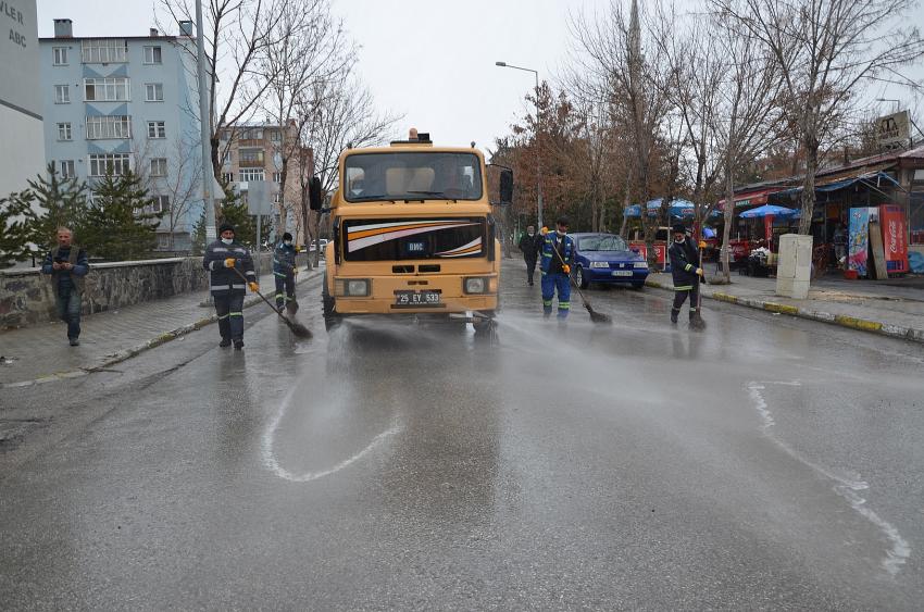 Palandöken'de Koronavirüs ile topyekûn mücadele