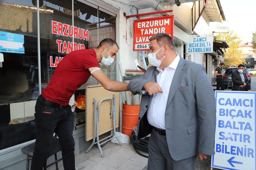 Başkan Sunar'dan Esnafa Ahilik Haftası Ziyareti